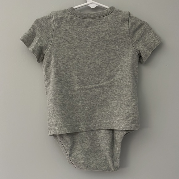 4/$20 Dino Tee with hidden bodysuit - Picture 2 of 6